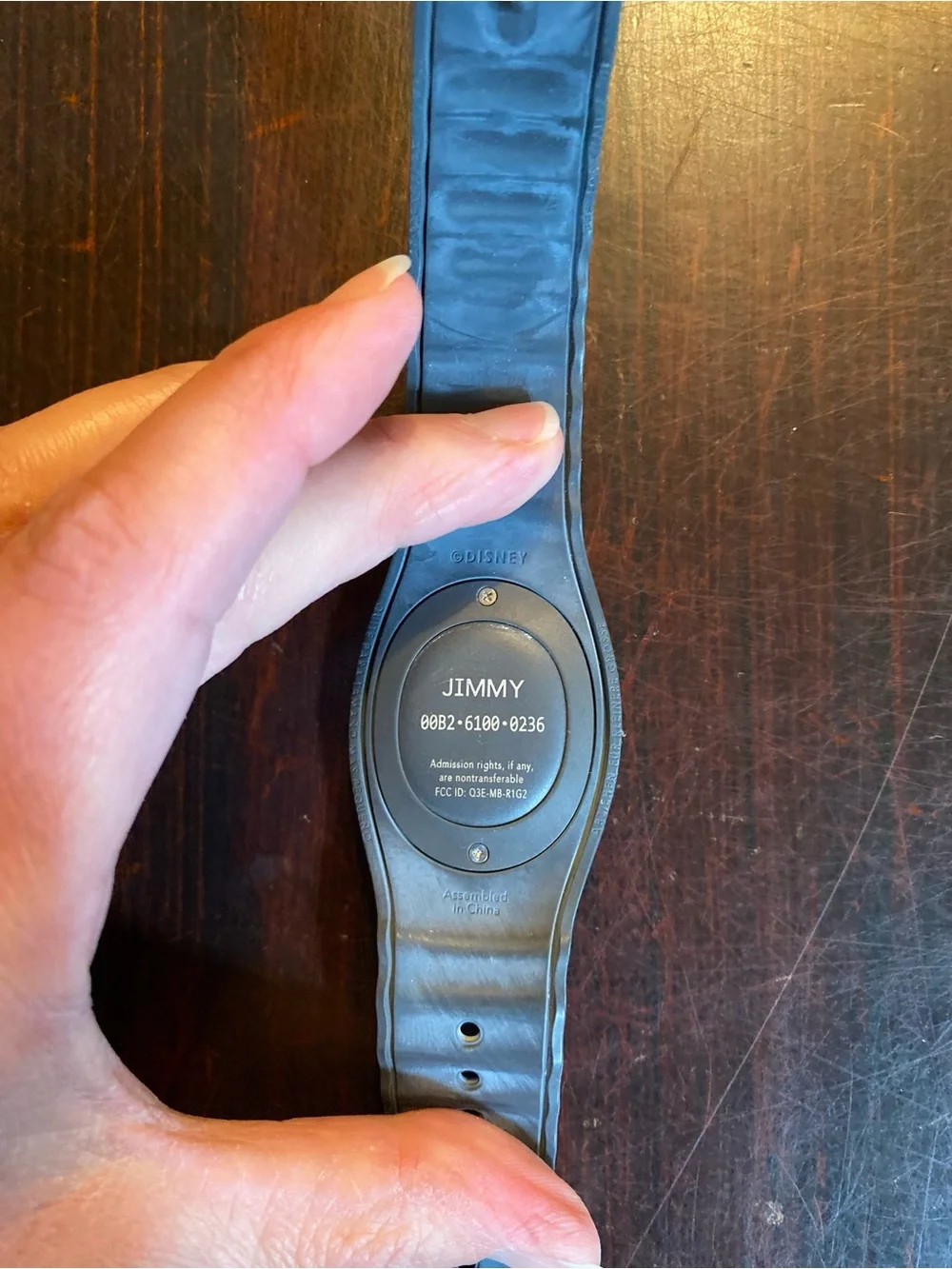 Disney World Parks MagicBand Gray Mickey Mouse Memorabilia Only
